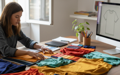 7 أسرار ل اختيار الألوان المناسبة لتصميم الميرش اللي كيزيد فرص البيع على المتاجر الإلكترونية