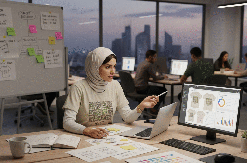 الفرق بين تصميم جميل وتصميم احترافي: السر اللي كيعرفوه المبدعين على Merchy.ma