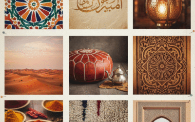 9 طرق مجرّبة لإيصال الهوية المغربية في التصميم