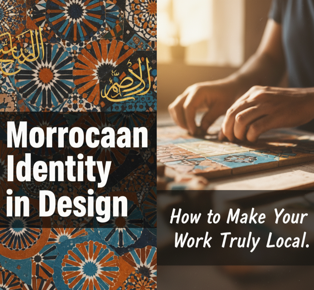 الهوية المغربية في التصميم
